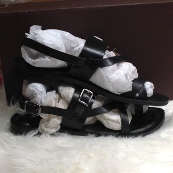 Patricia Nash Fidella Leather Toe-Loop Sandals - Picture 7 of 15